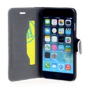 حقيبة جلد محفظة الهاتف المحمول ل Iphone6 مع فتحه بطاقة واحدة images