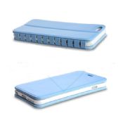 Etui cuir portefeuille pour Iphone 6 plus images