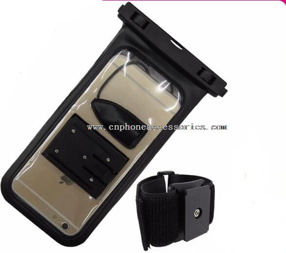 waterproof phone bag with arm band