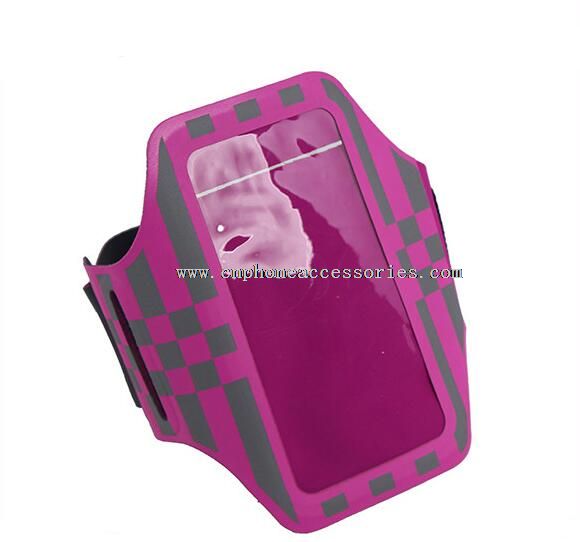 waterproof screen touching portable phone case arm