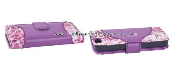 coccodrillo Custodia in pelle per iphone 6 con funzione di supporto