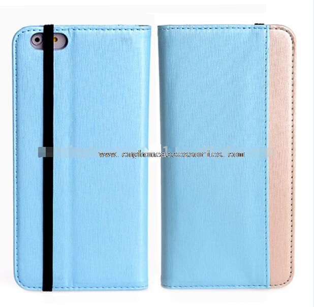 Leather Case for iPhone 6 Plus with strap