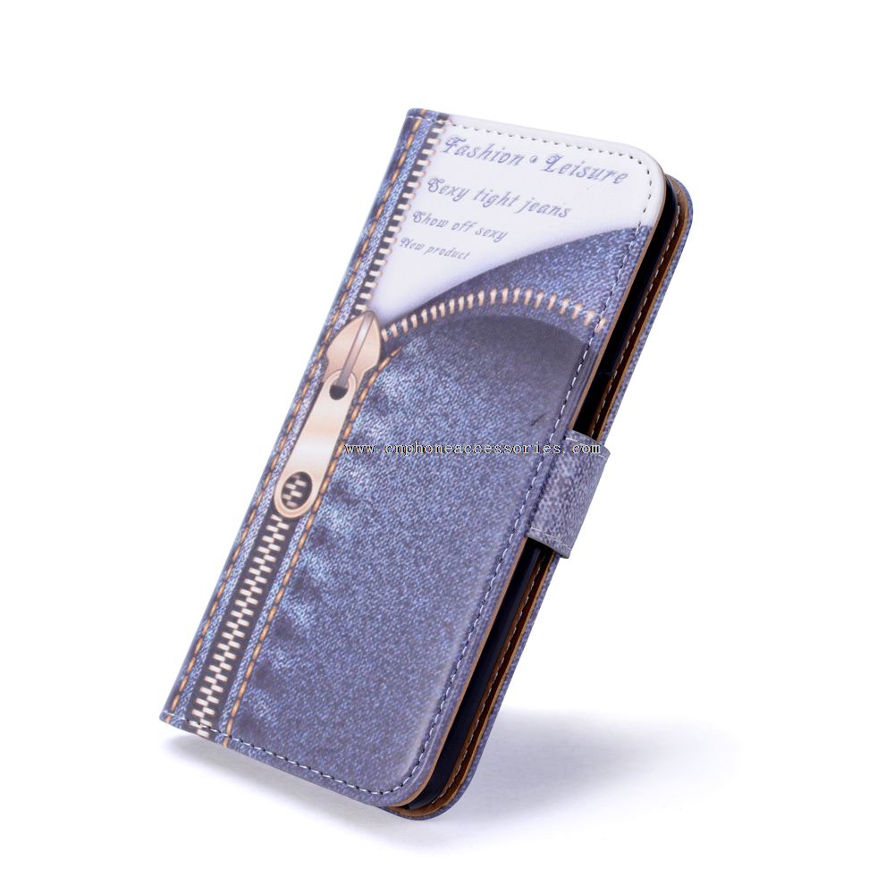 Kožená peněženka Flip pouzdro pro Samsung Galaxy s7