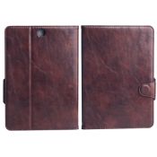 Coklat Vintage Flip kasus penutup untuk Samsung Galaxy Tab5 images