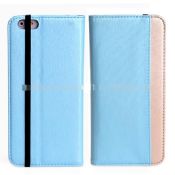 Funda de cuero para el iPhone 6 Plus con correa images