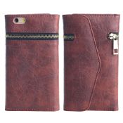 Zipper Phone Wallet For iPhone 6 With Coin Pocket images