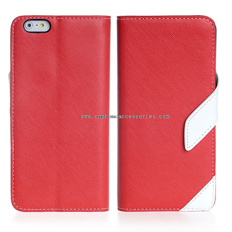 Phone Case Cover für Iphone 6 s mit Ständer und Karte Schlitze.