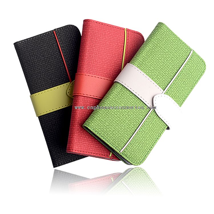 Pochette folio smartphone Etui en cuir pour Iphone 6 s