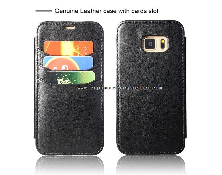 Card Slot PU Leather Flip Cover Case