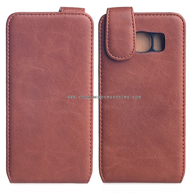 Klasszikus Flip fel-le Case Samsung S6 Edge