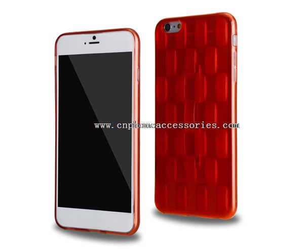 krystall tpu telefon sak for iphone 6 pluss