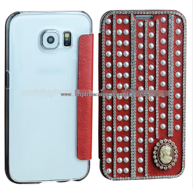 S6 de diamante Bling teléfono móvil para samsung