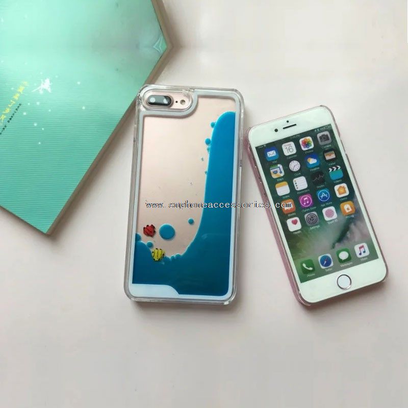 Free fish Transparent Cell phone case for iphone 7