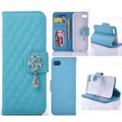 flower pattern cell phone 360 case with card holder for iphone7 images
