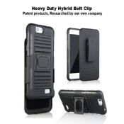 Plastic Belt 3 in 1 Phone Cover Case for ZTE images