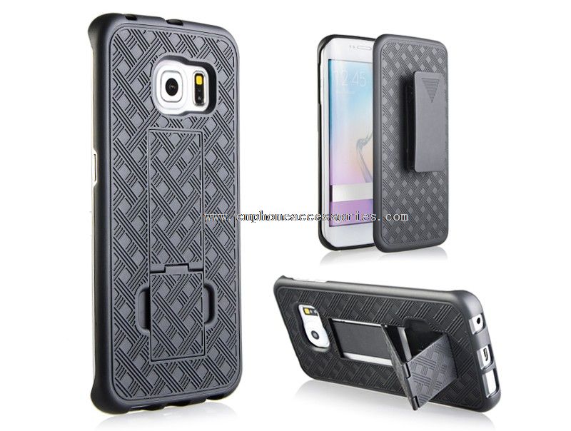 PC Hard Armor Cover Mobile Phone Case For SAMSUNG S6 edge