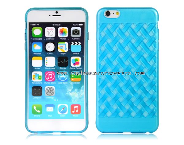 slim crystal tpu mobile phone case for iphone 6