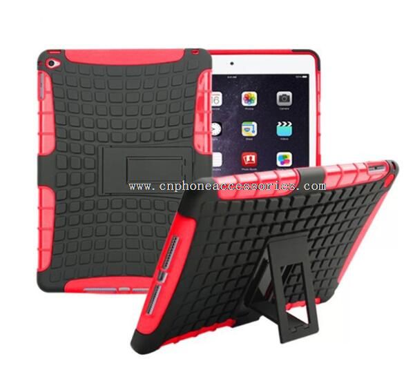 Tablet case with hard kickstand for iPad 5