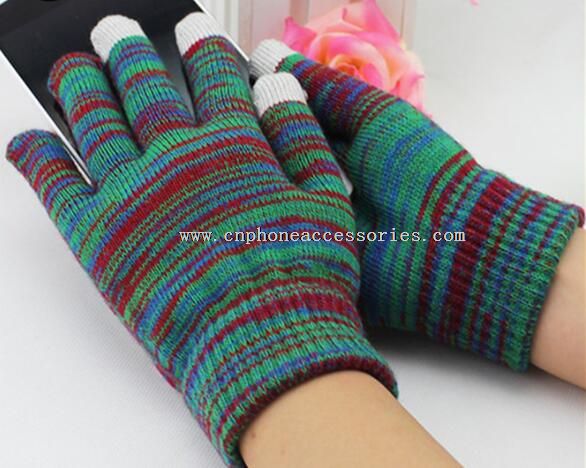 3 fingers touch screen gloves