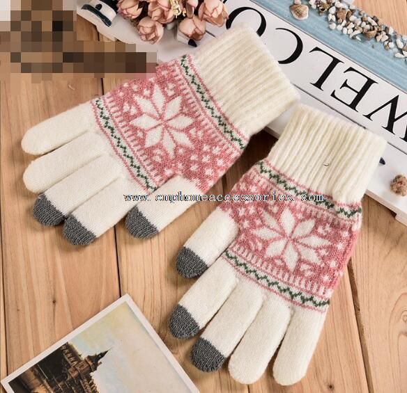 3finger touch screen hand gloves