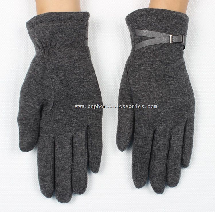 luva de inverno na moda mulheres