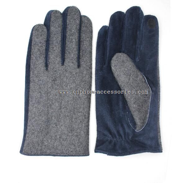 guantes de dedo táctil pantalla para hombre