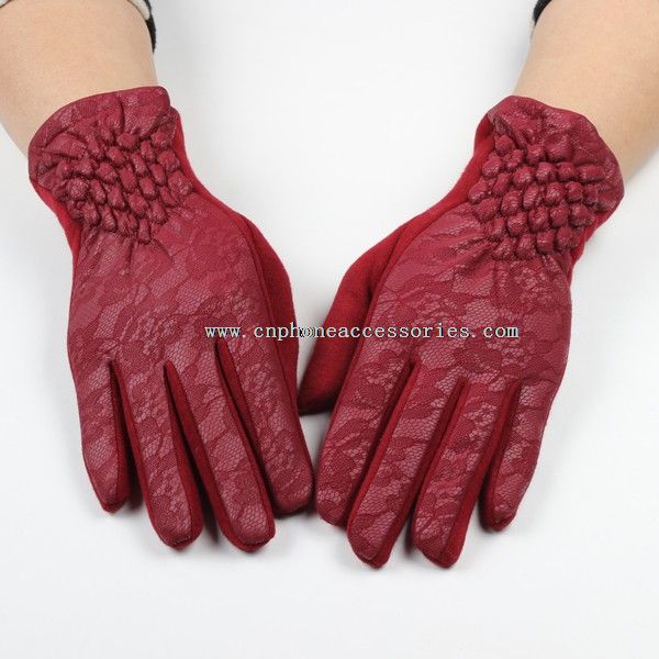 lady dress cute warm cycle gloves