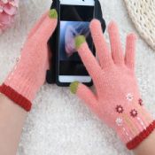 2 fingers touch screen gloves images