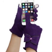 Gants de Bow coton Touch Screen images