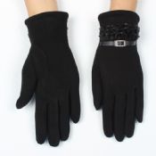 cold weather black winter gloves images