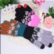 colorful 2 finger touch screen gloves images