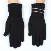 Fabric teplé rukavice dlouhoprsté ženy images