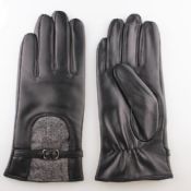 genuine leather touch screen leather gloves images