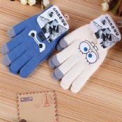 Tricoter des gants pour téléphone intelligent images