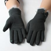sexy Mädchen tragen berühren-Handschuhe images