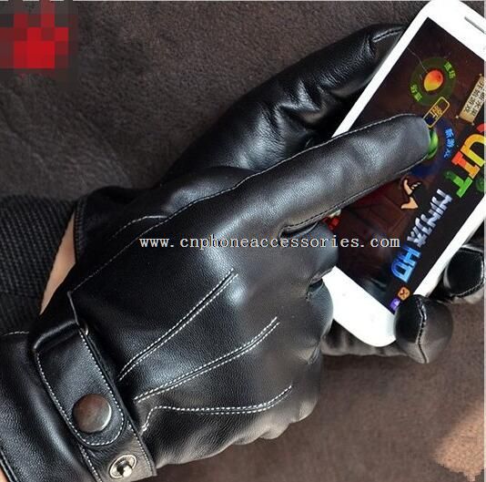 Mens Winter touch screen gloves