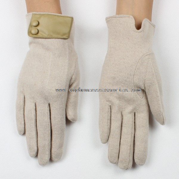 palm vent ladies fashion wool gloves