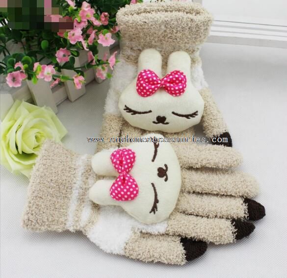 Lapin de mires Cachemire Soft Touch écran gants