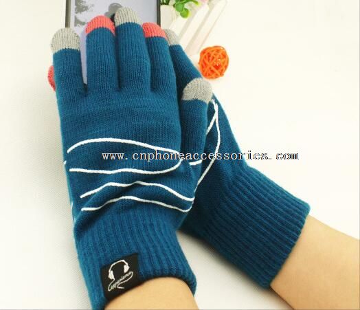 Screen Touch Texting Clicking Gloves