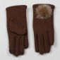 Guantes de invierno de bordado toque pantalla marrón para mujeres personalizadas small picture