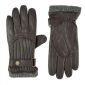 guantes de cuero para hombre con puño de punto small picture