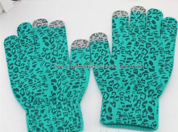 three fingers touch screen gloves for smart phone