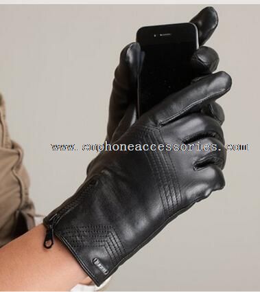 touch leather gloves