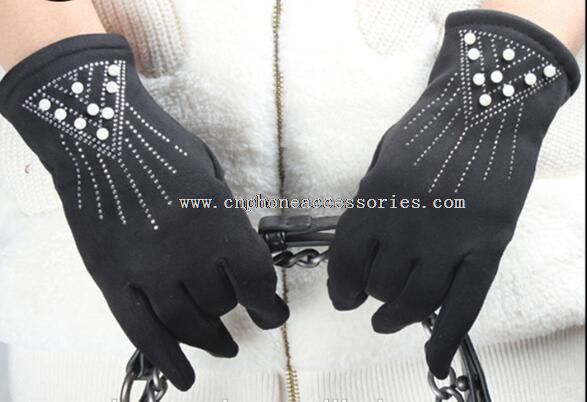 touch screen women gloves
