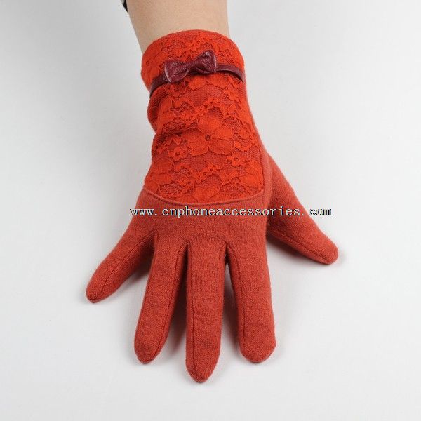 guantes de moda Invierno guante cálido con pantalla táctil