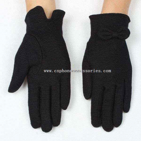 wool touchscreen glove for cell phone