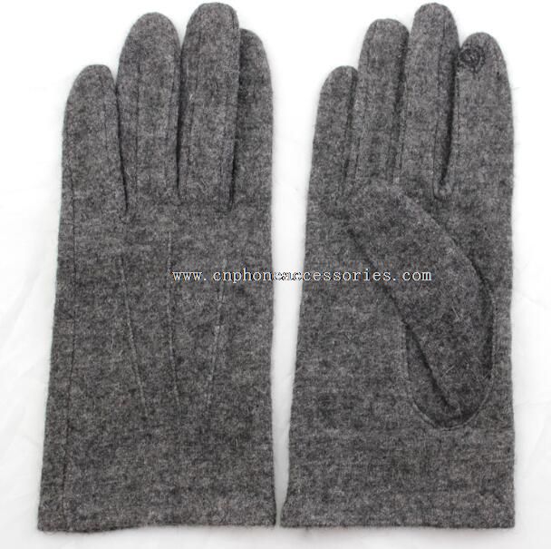 Vlněné rukavice pro muže s dotykovou obrazovkou