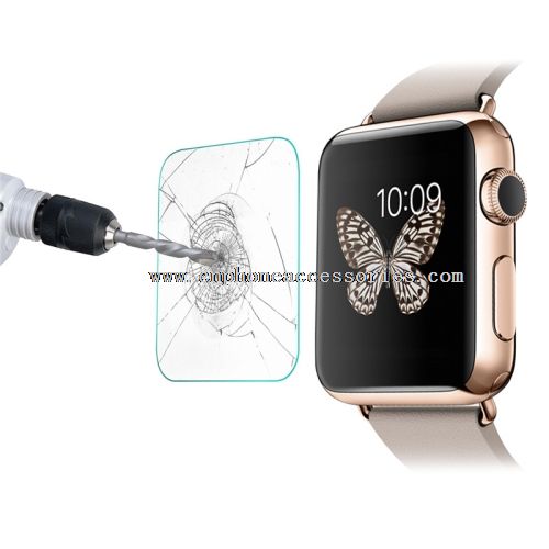 0,2 mm muito temperado vidro protetor de tela para Apple Watch