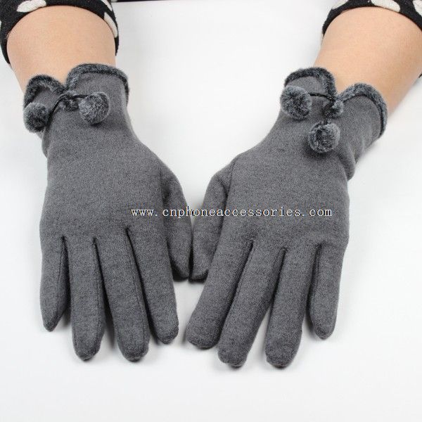 roztomilé zimní rukavice pro dívky