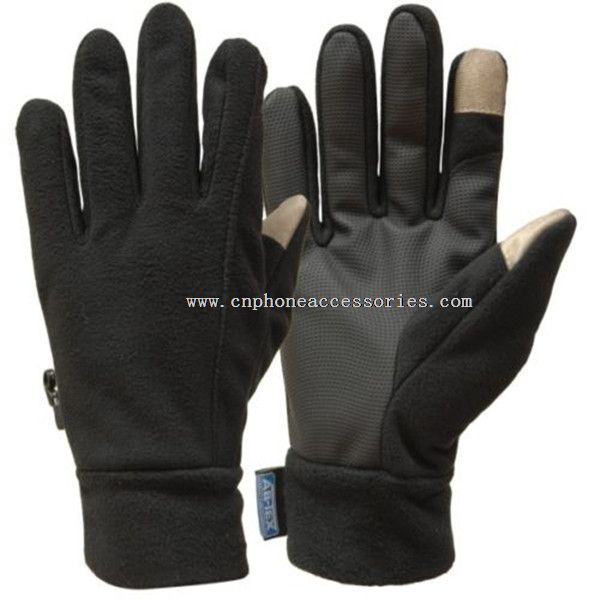 fashion touch screen fleece gloves